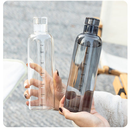 Timer Plastic Water Bottle