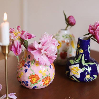 Hand Painting Ceramic Flower Vase