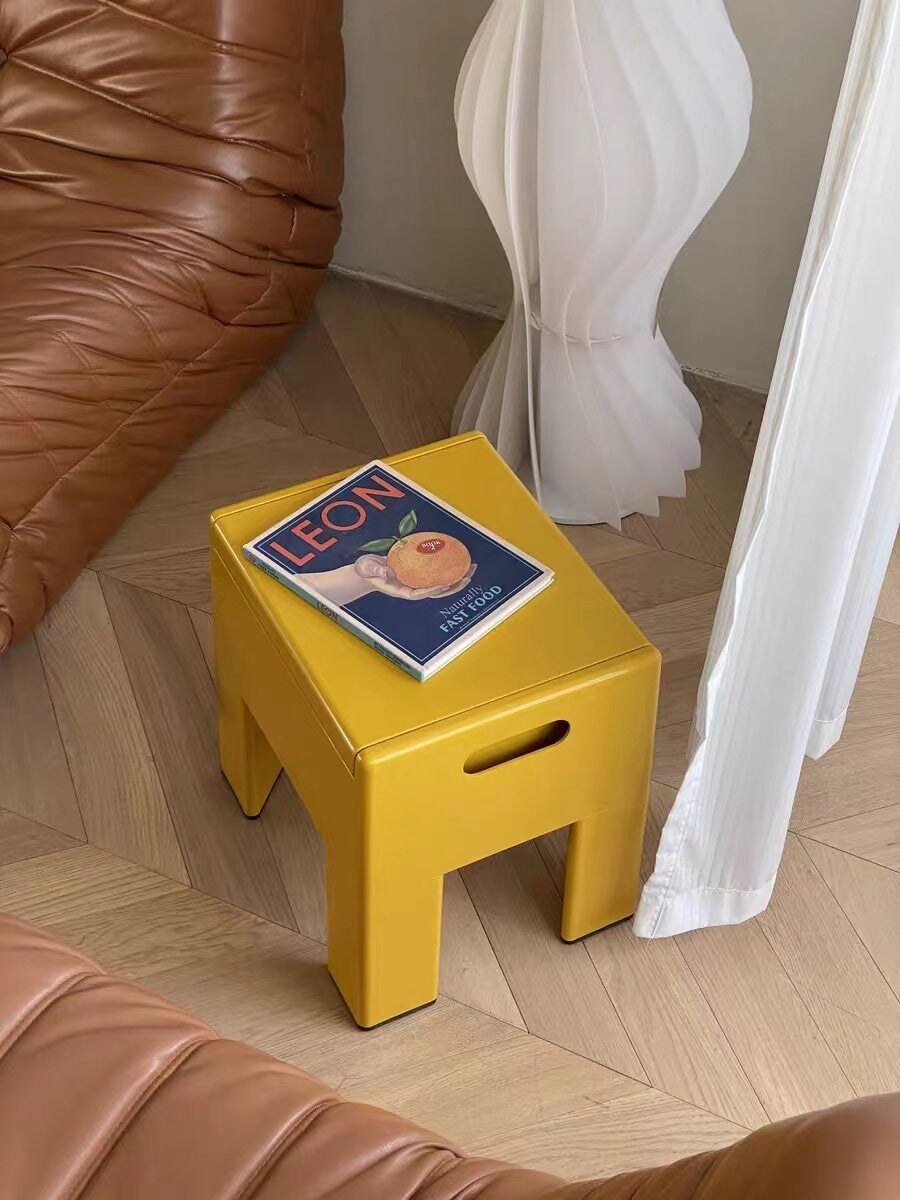 Playful Storage Stool Side Table