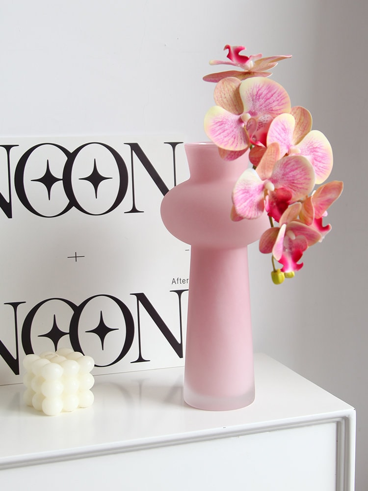 Pink Tall Flower Vase