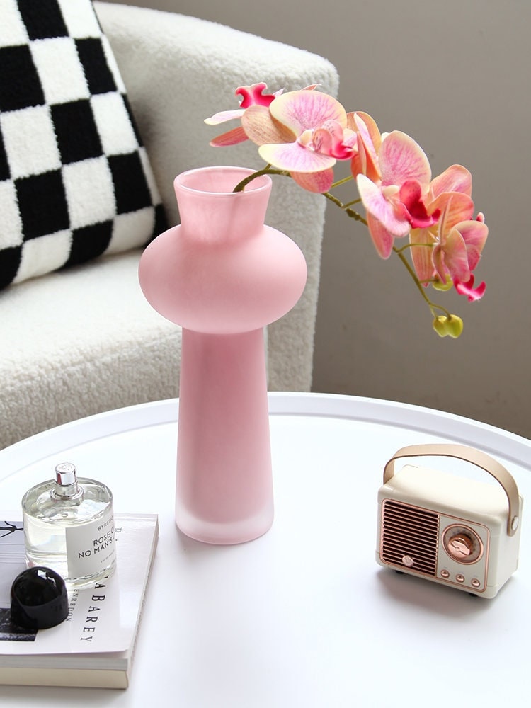 Pink Tall Flower Vase