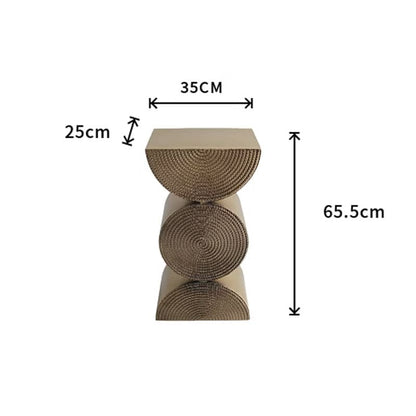 Modern Woven Side Table End Table