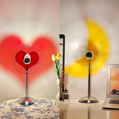 Projector LED Heart/Moon Light