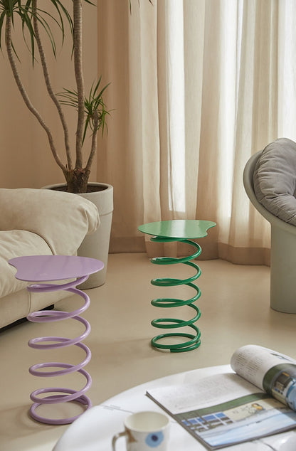 Spring Shaped Side Table