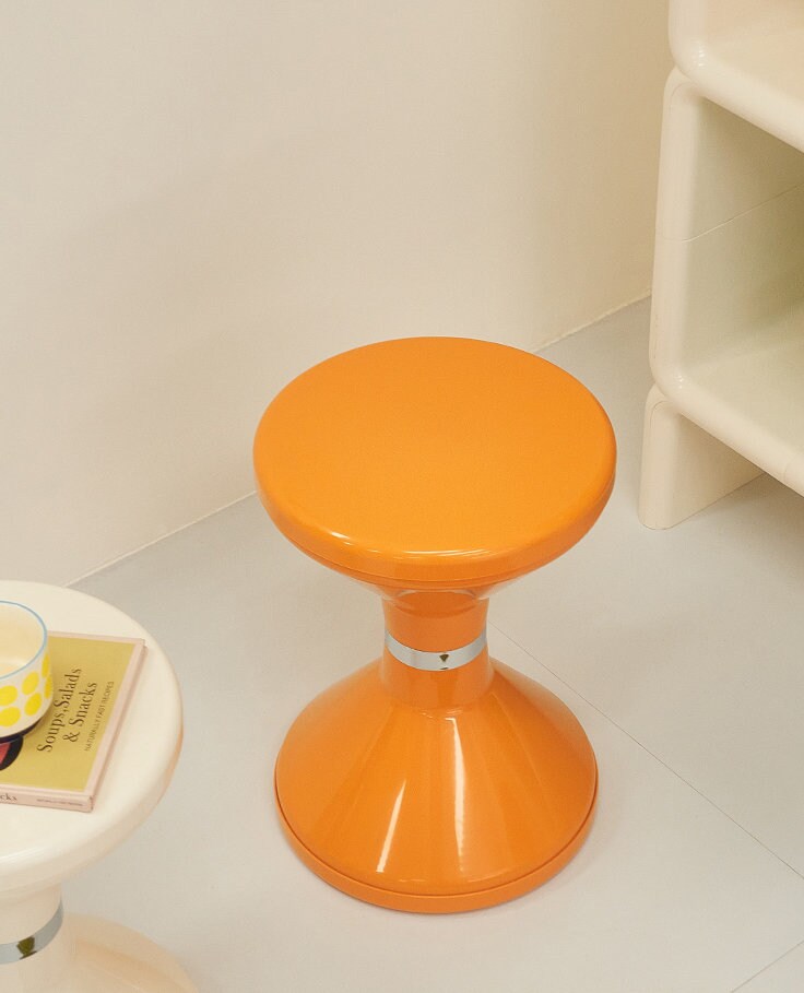 Versatile Funnel Side Table Footstool