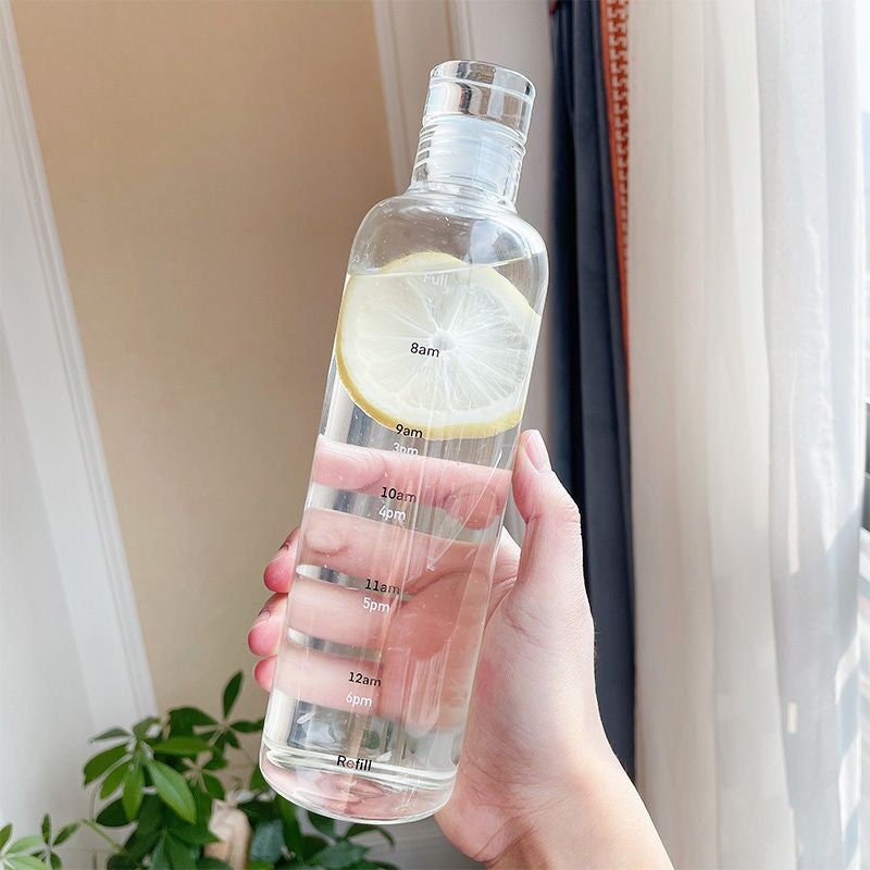 Timer Plastic Water Bottle