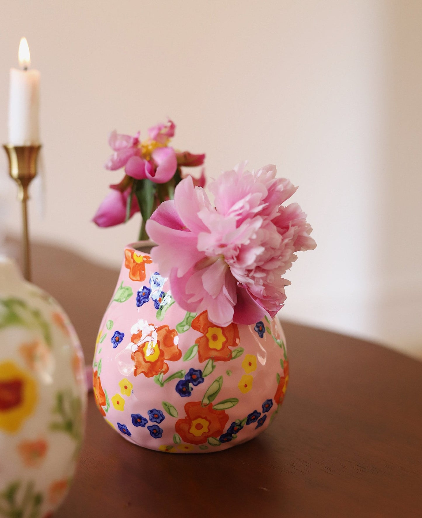 Hand Painting Ceramic Flower Vase