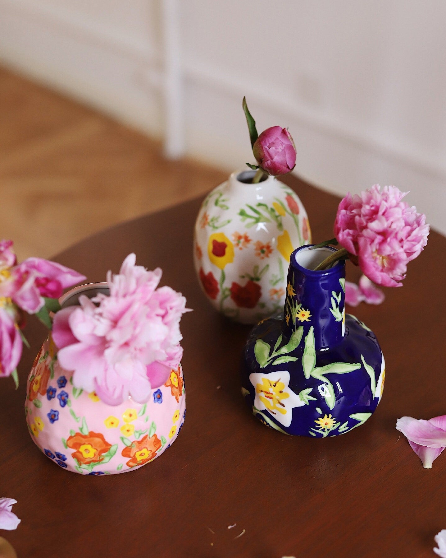 Hand Painting Ceramic Flower Vase