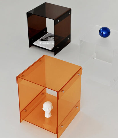 acrylic small table