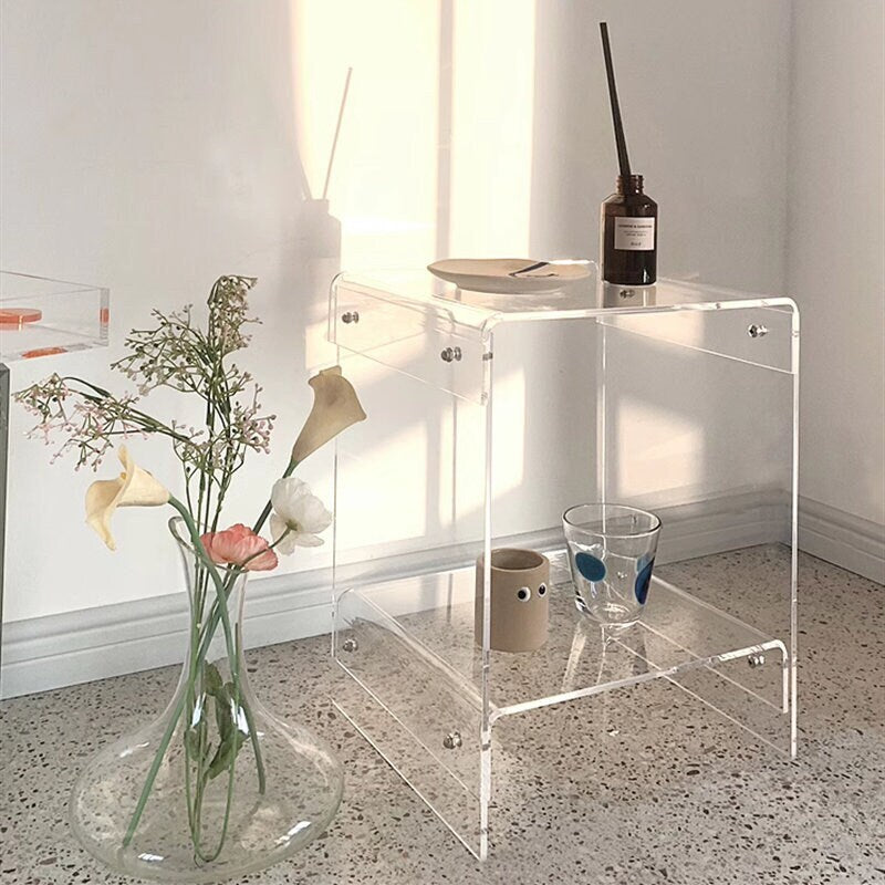 acrylic small table