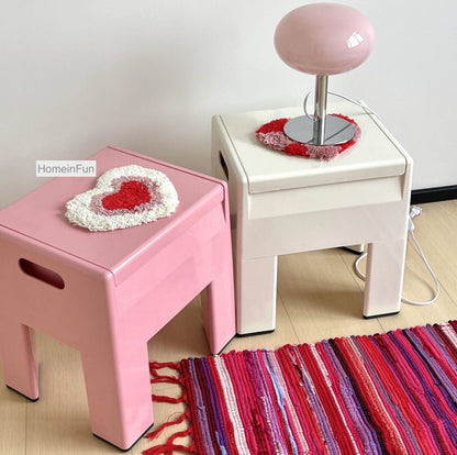 Playful Storage Stool Side Table