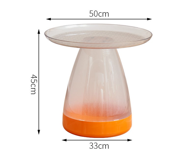 Round Plastic Side Table 