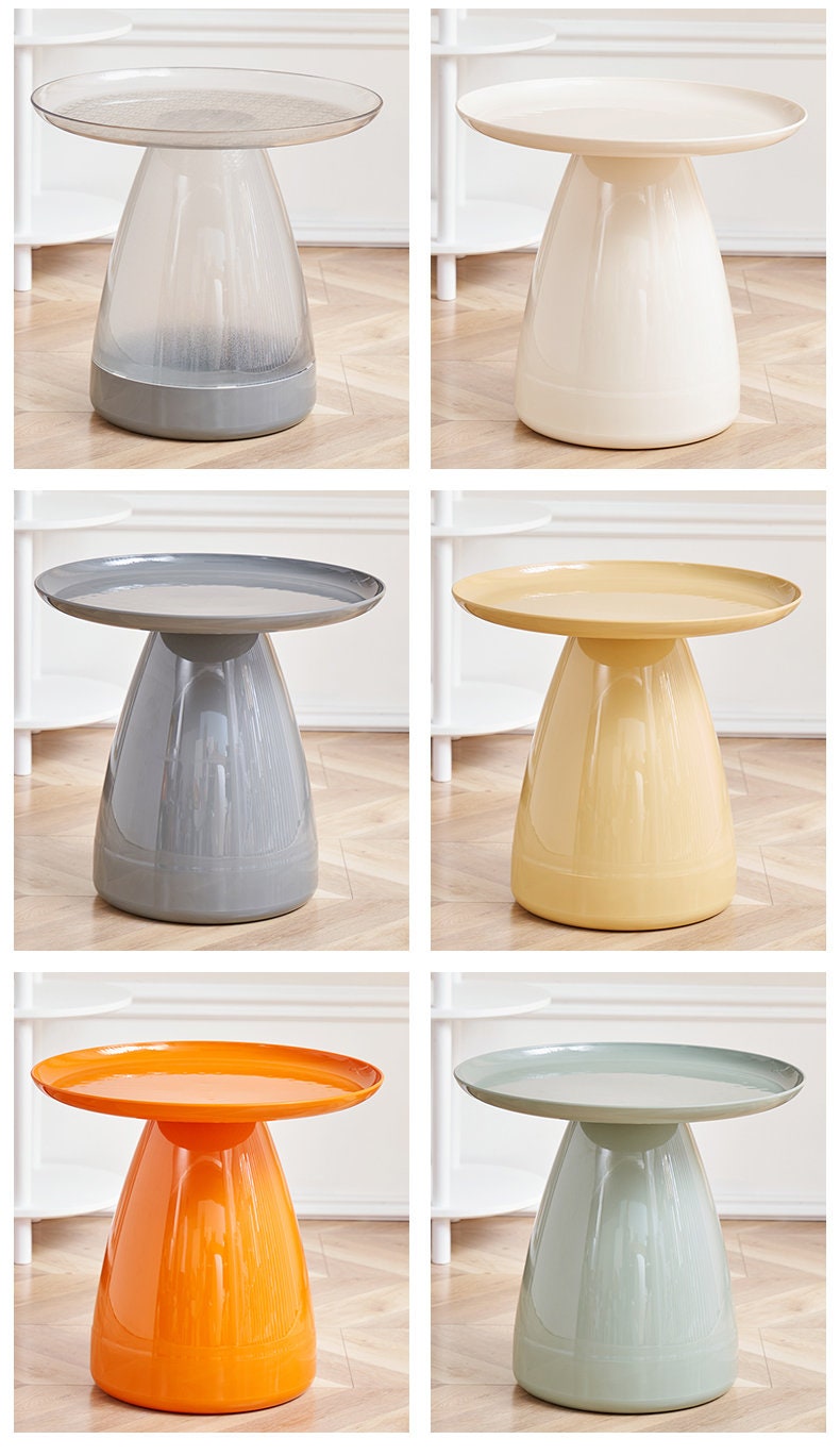 Round Plastic Side Table 