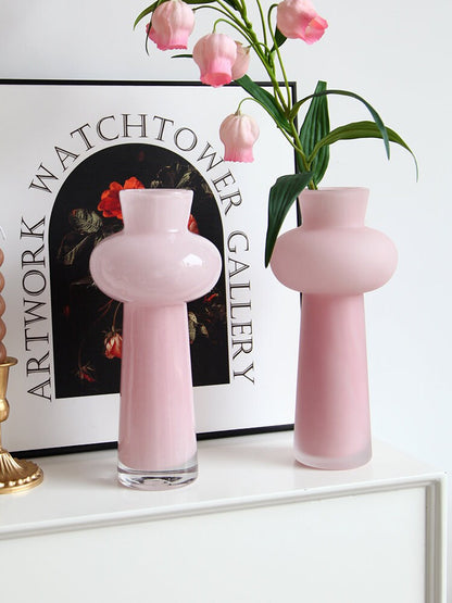 Pink Tall Flower Vase